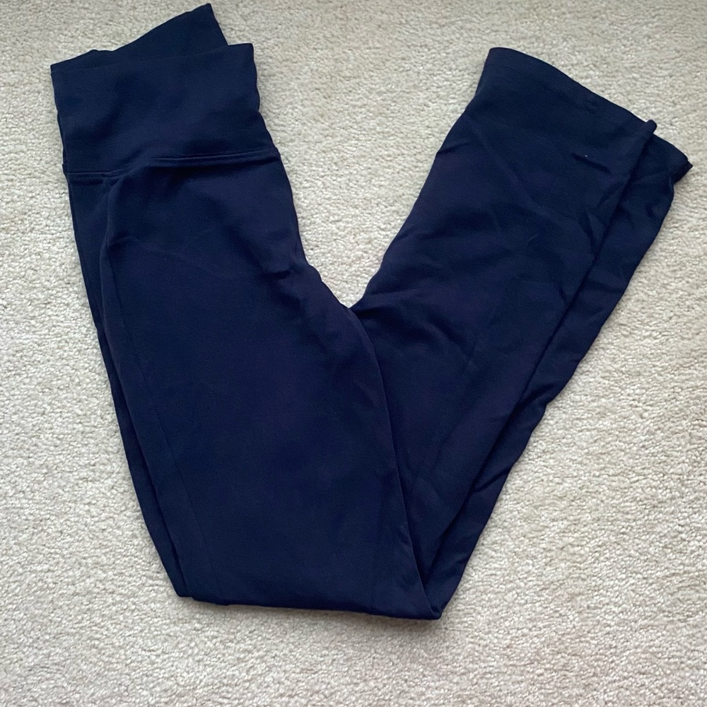 H&M Navy Blue Foldover Leggings